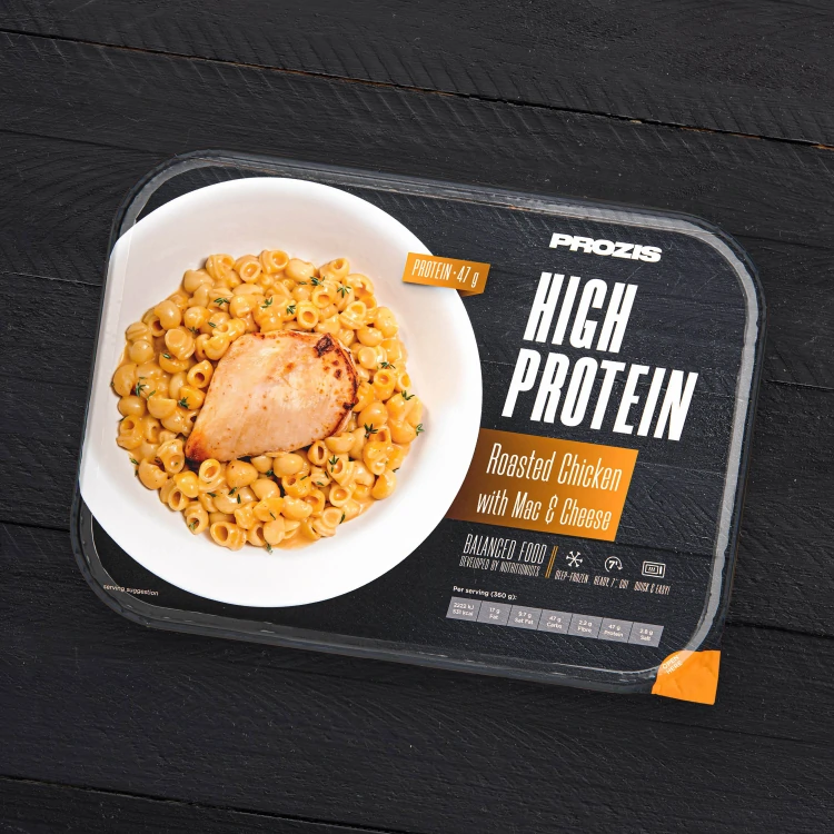 Blanc de Poulet Rôti avec Mac&Cheese High Protein