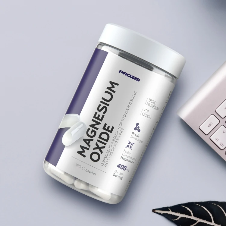 Óxido de magnesio 400 mg 180 cápsulas