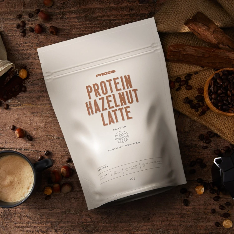 Latte de avellana proteico 400 g