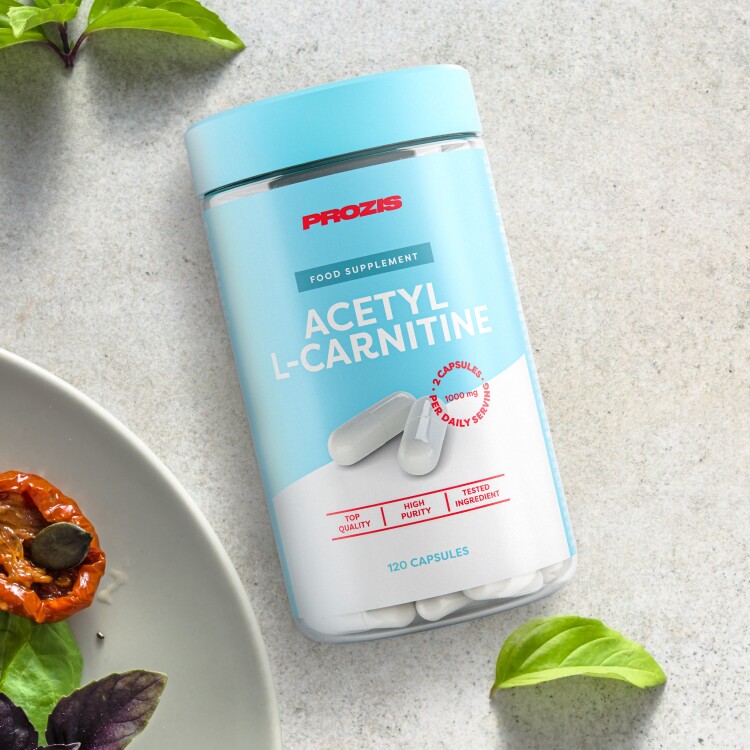 Visuel du produit : Acétyl-L-Carnitine 1000mg 120 gélules