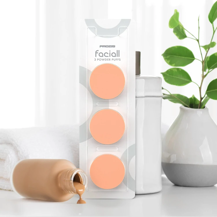 3 x Spolverino Sostitutivo per la Cipria per Faciall