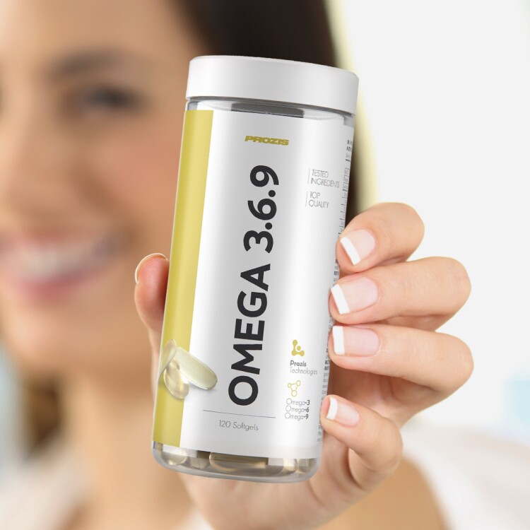 Visuel du produit : Omega 3-6-9 120 softgels