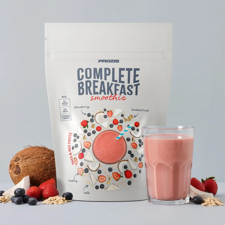 Complete Breakfast Smoothie - Πρωινό με Βρώμη και Κόκκινα Φρούτα 400 g