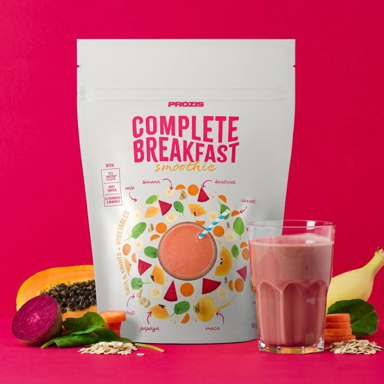 Kompletter Frühstücks-Smoothie - Hafer und Obst + Gemüse 400 g
