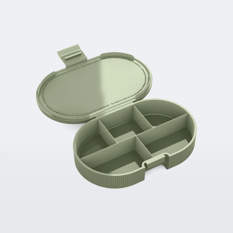  Pillbox - Olive Green