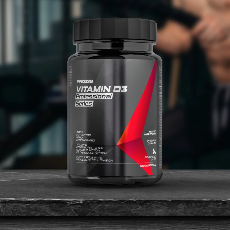 Vitamin D3 Professional 120 cápsulas blandas