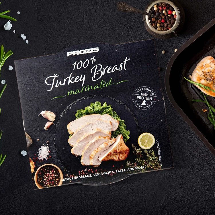 100% Premium Turkey Breast - marinated 155 g