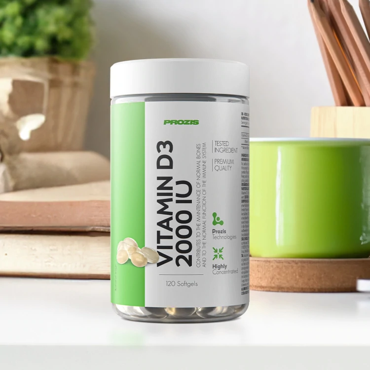 Vitamin D3 2000 IU 120 softgels