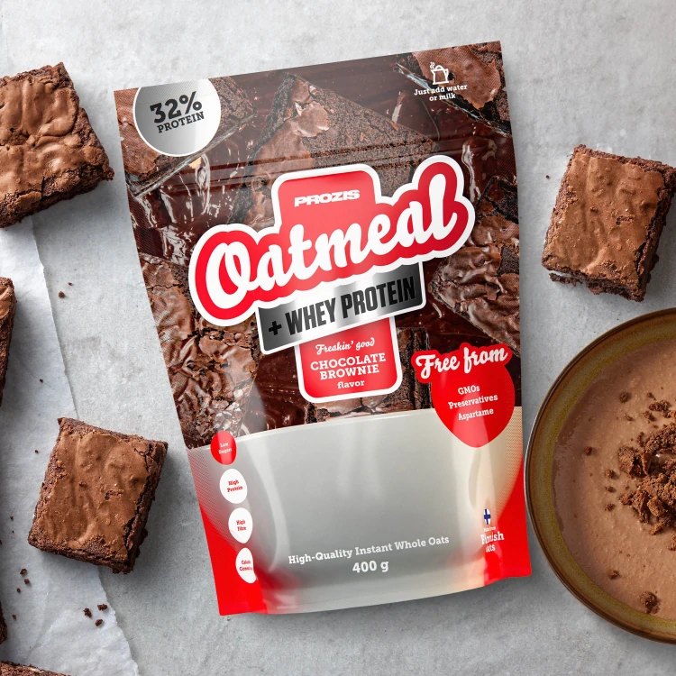 Oatmeal + Whey - Avoine et whey 400 g