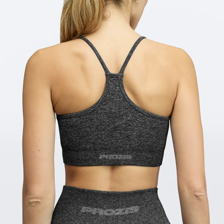 Alpine Sports Bra - Dark Gray Melange
