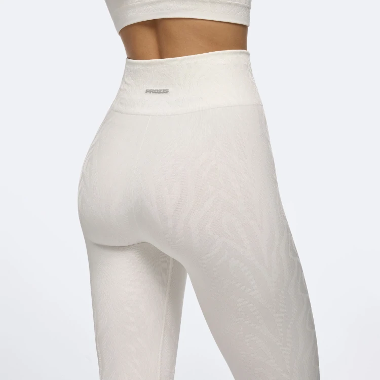 Free Spirit Medium Waist Leggings - Off White