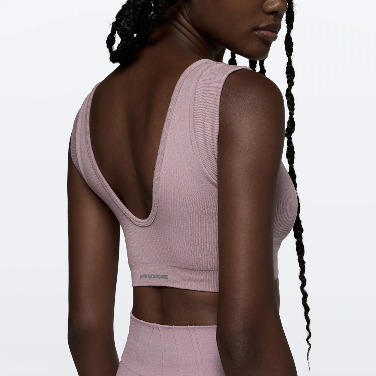 Peace of Mind Sports Bra - Light Lilac