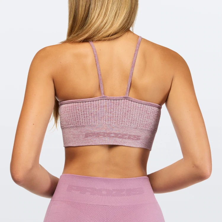 Movement Sports Bra - Dark Pink Melange
