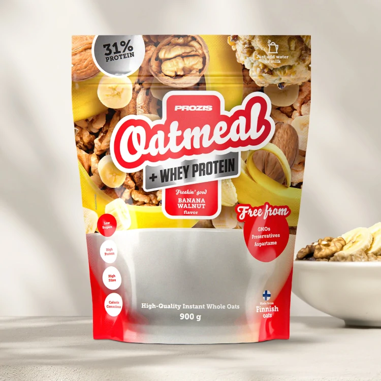 Oatmeal + Whey - Βρώμη και πρωτεΐνη ορού γάλακτος 900 g