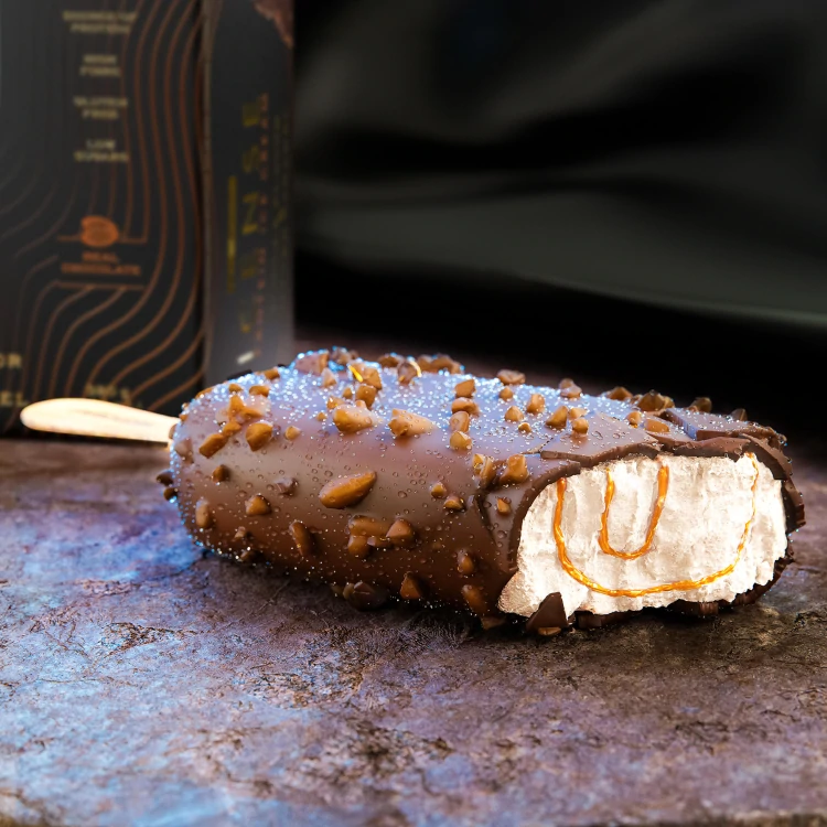 4 x Icense Protein Ice Cream - Vanille et Caramel Beurre Salé