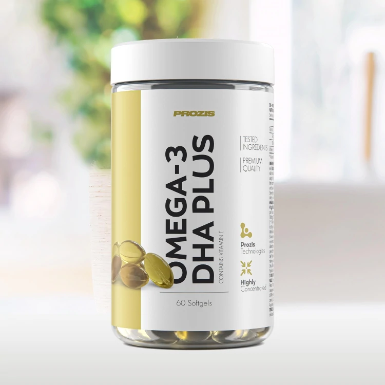 Omega-3 DHA Plus 60 capsules molles