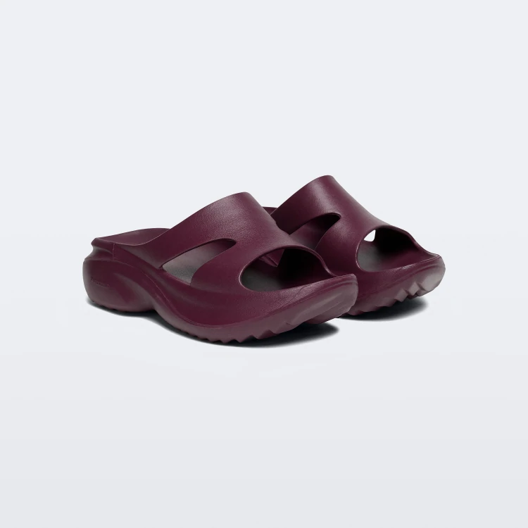 Claquettes Comfy Cloud - Burgundy