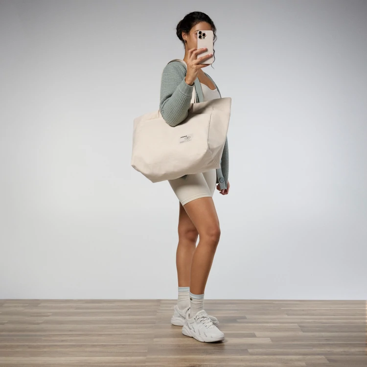 Saco Tote Staple Canvas - Off White