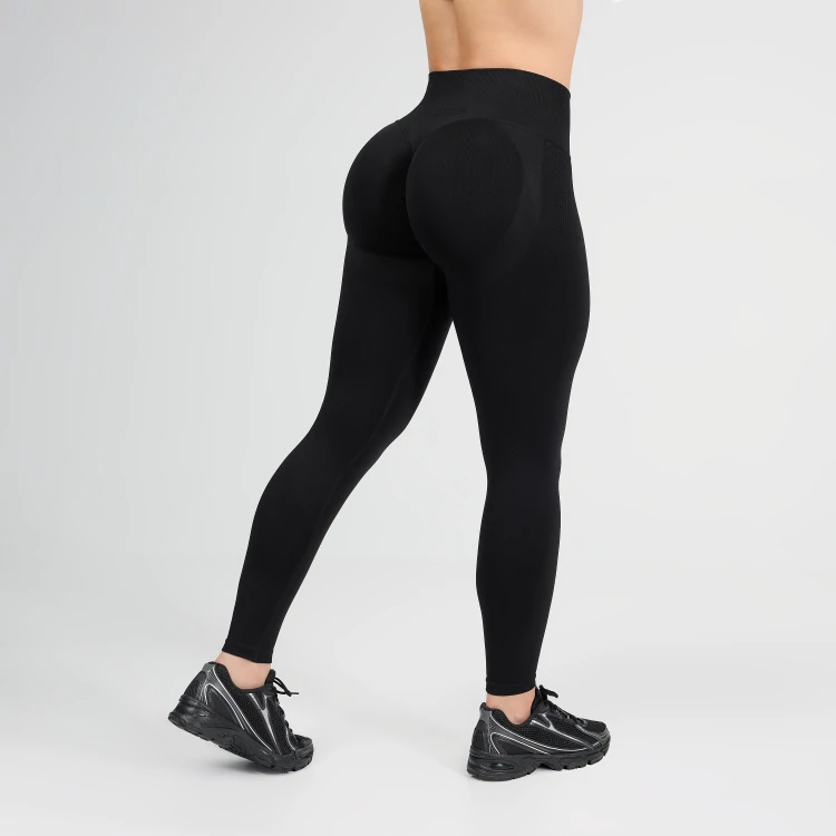 Legging Taille Moyenne MuseFit - Black