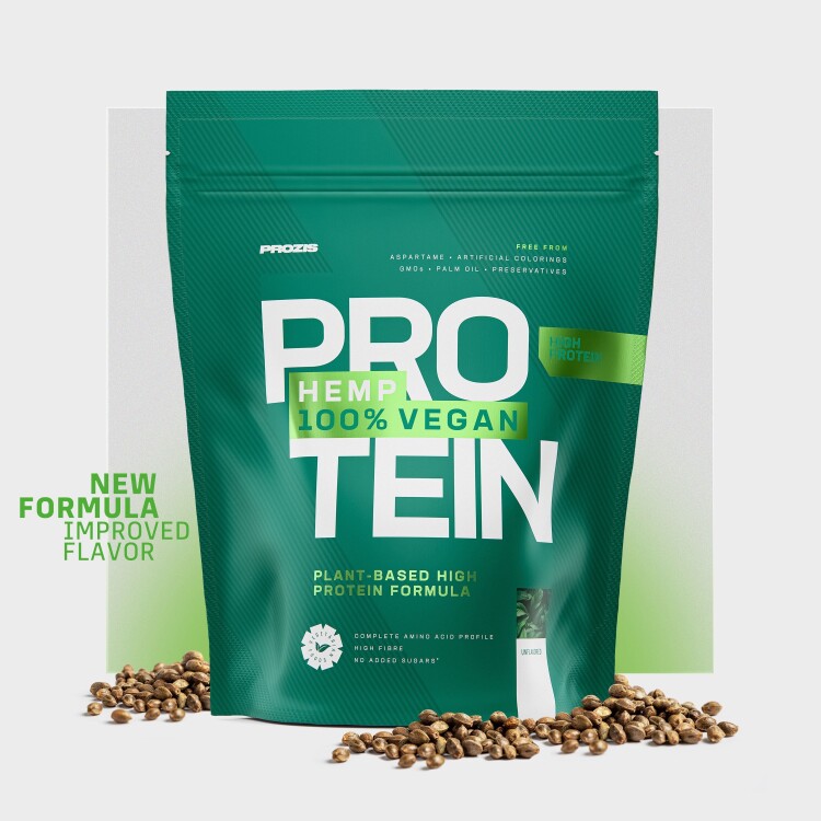 Visuel du produit : 100% Protéines de Chanvre 900 g