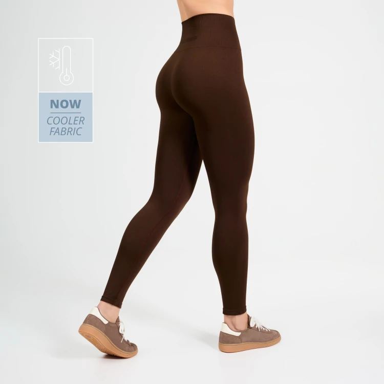 Legging Taille Haute Athleisure - Brown