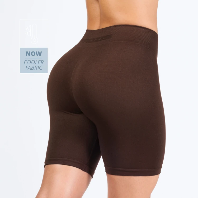 Short Taille Basse Athleisure- Brown