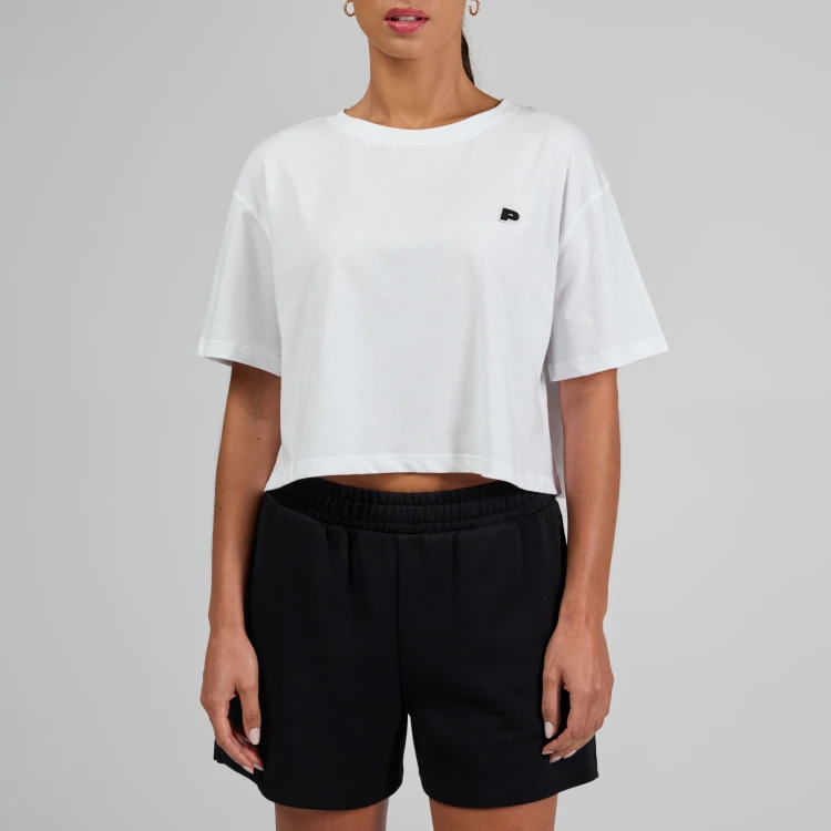 Crop T-Shirt Athleisure P - White