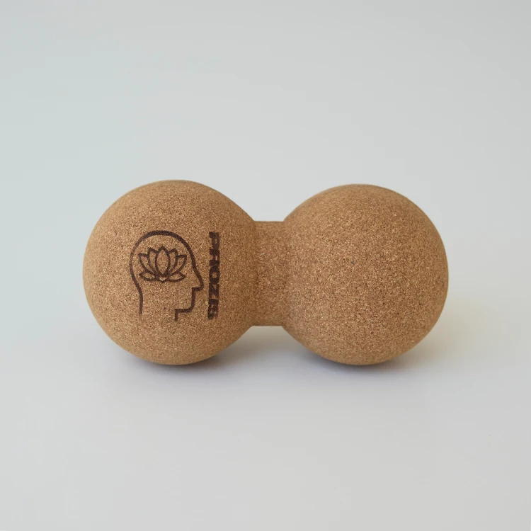Balance Cork Massage Duo Ball - 100% Natural Cork