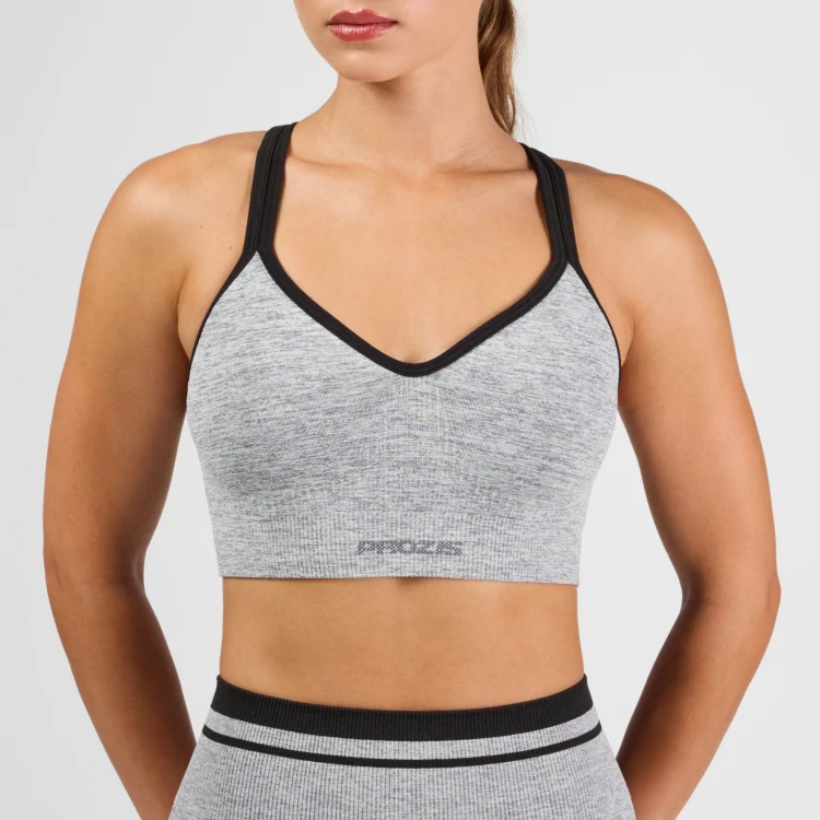 Soutien-gorge Sport Dynamis - Light Gray Melange