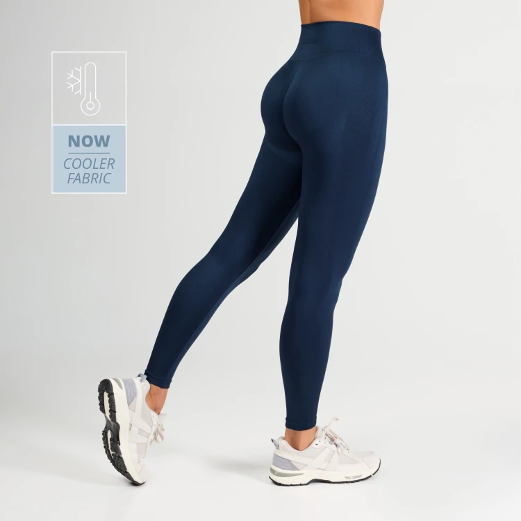 Legging Taille Moyenne Athleisure Aero - Navy Blue