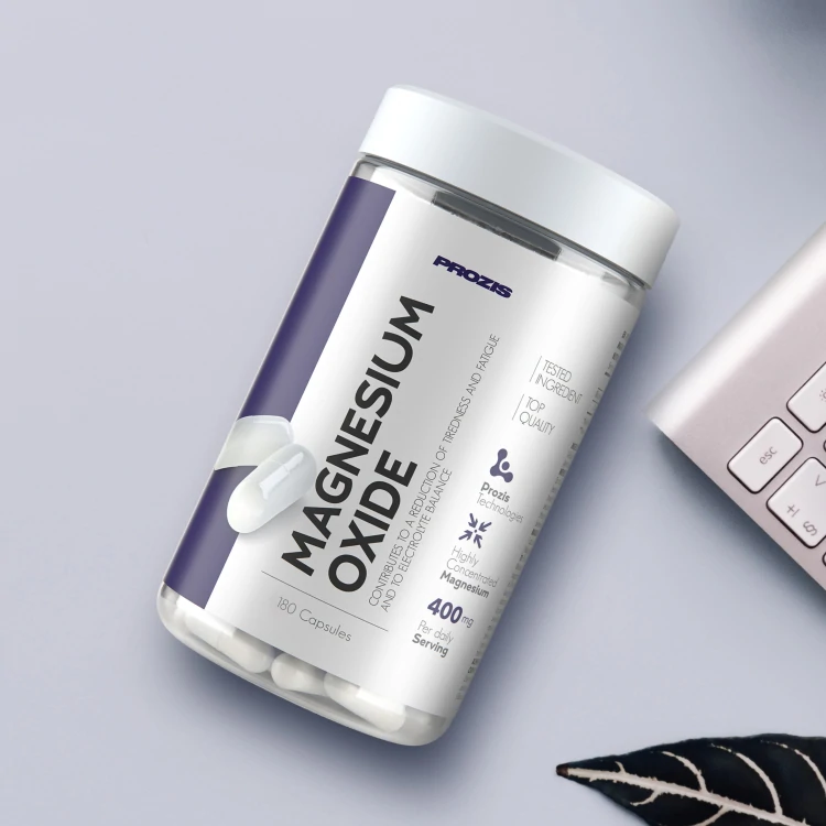 Óxido de magnesio 400 mg 180 cápsulas