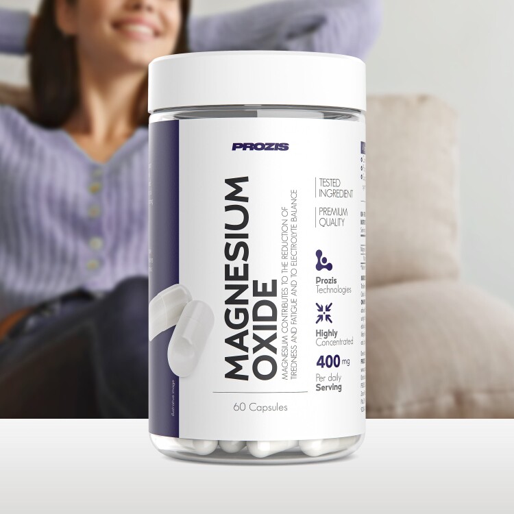 Visuel du produit : Oxyde de Magnésium 400 mg 60 gélules