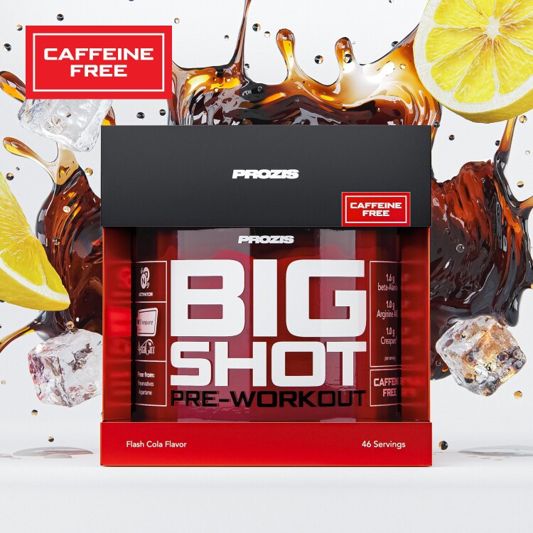 Visuel du produit : Big Shot - Pre-Workout Sans Caféine 46 doses