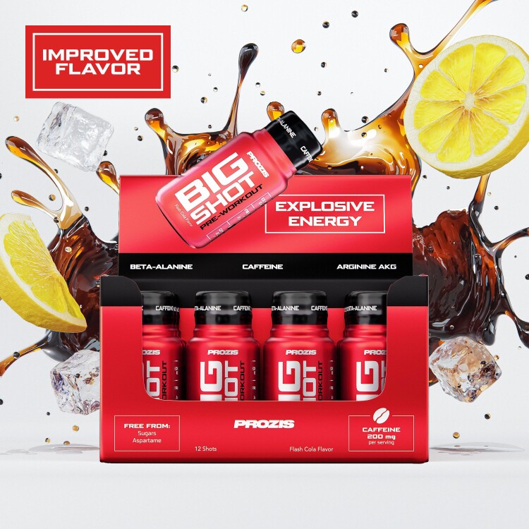 Visuel du produit : 12 x Big Shot - Pre-Workout 60 mL