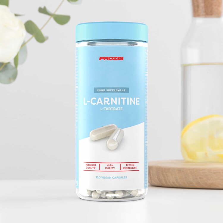 Visuel du produit : L-Carnitine 1500 mg 120 gélules