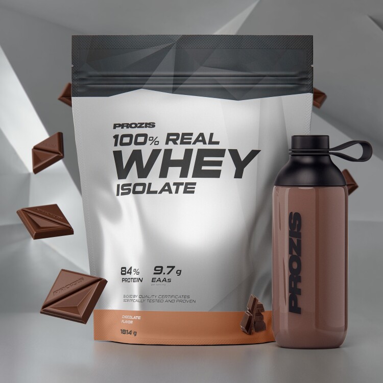 Visuel du produit : 100% Real Whey Isolate 1814 g