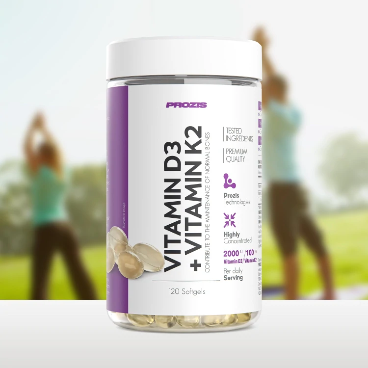 Vitamin D3+K2 120 Weichkapseln