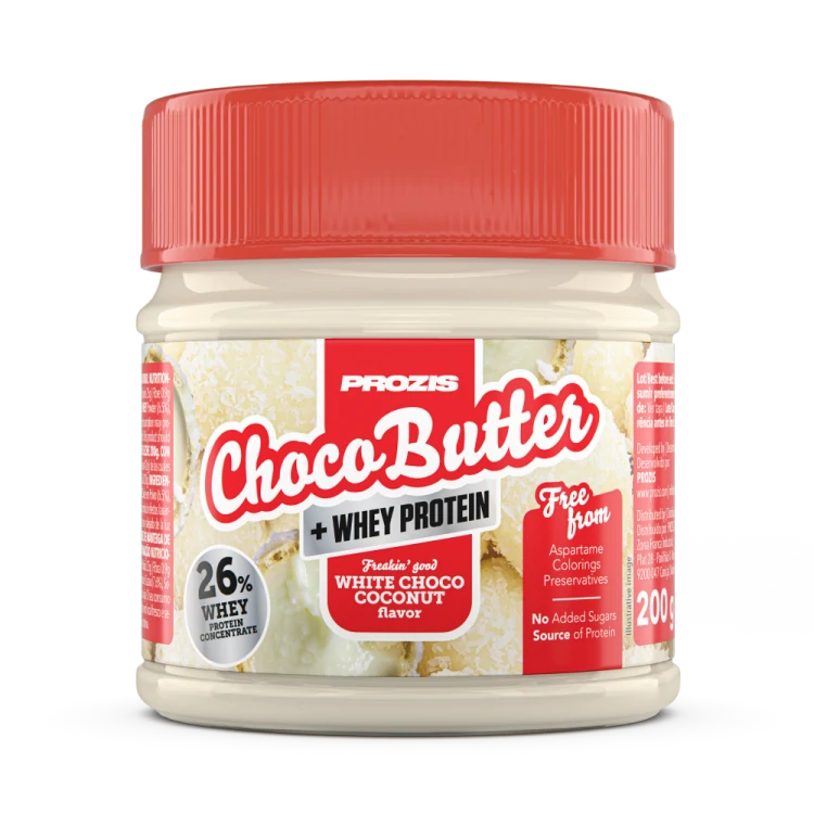 Whey Choco Butter 200 g - Chocolat Blanc et Noix de Coco