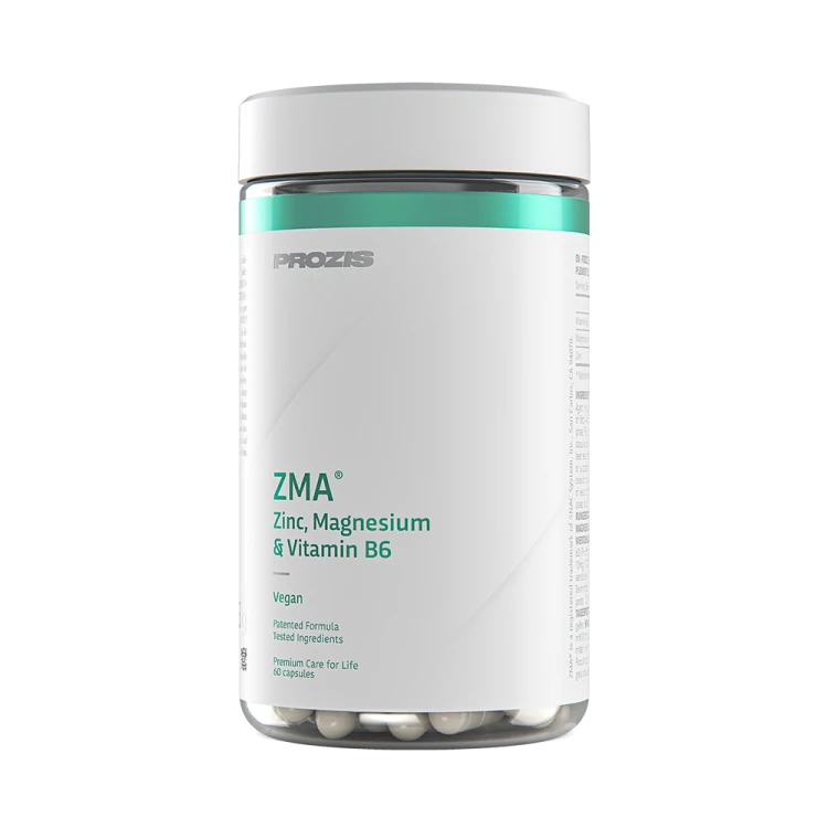 ZMA - Zinc, Magnesium and Vitamin B6 60 veg caps
