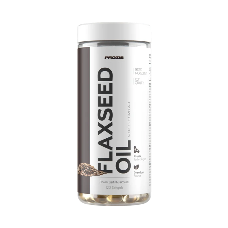 Huile de Lin 1 000 mg 120 capsules molles