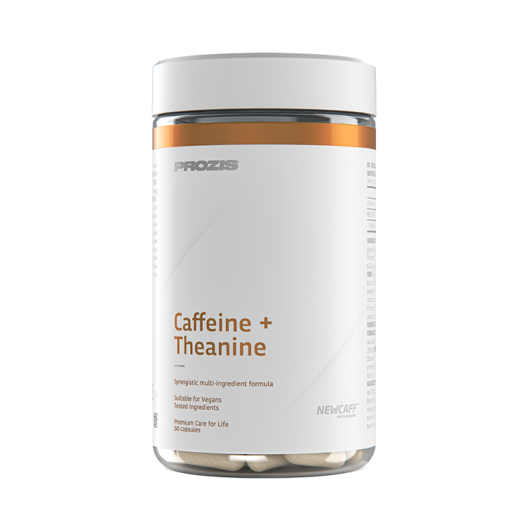 Cafeína + Teanina (100 mg + 200 mg) 120 cápsulas