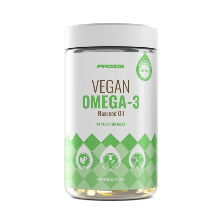 Vegan Omega 3 - Flaxseed Oil 90 veg softgels