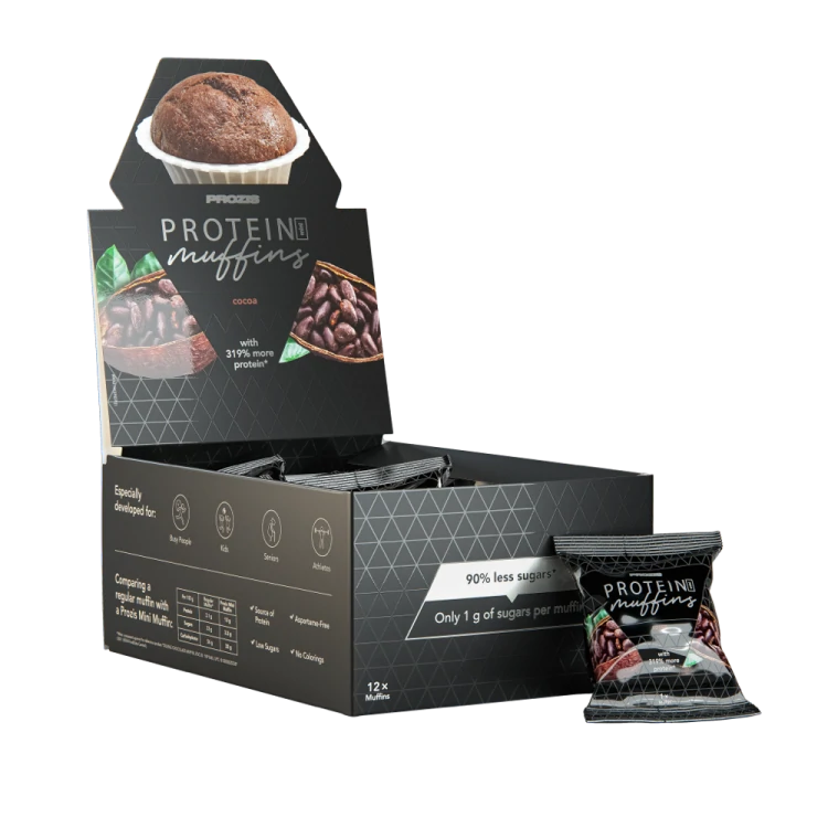 Mini muffinki proteinowe (12 szt.) - Kakao