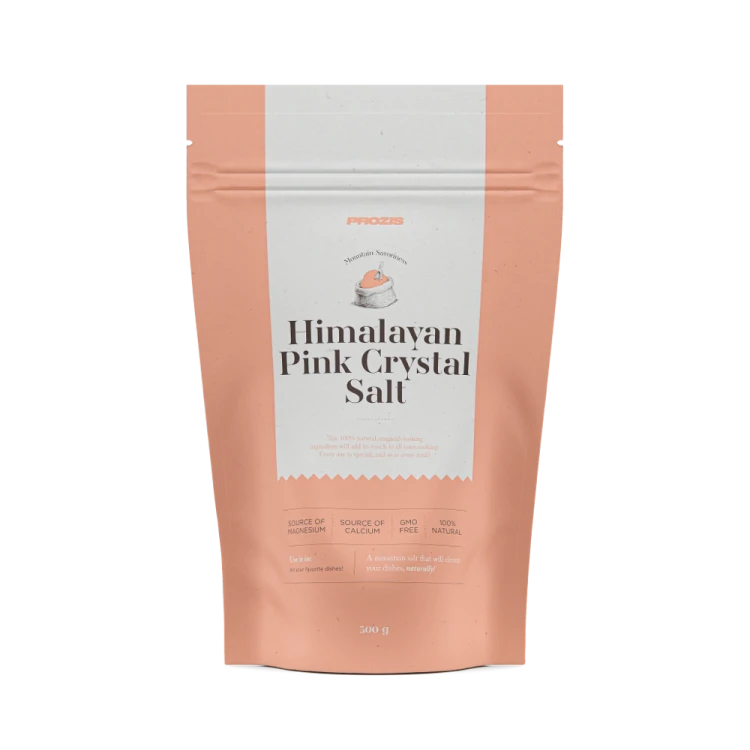 Cristales de sal rosa del Himalaya 500 g