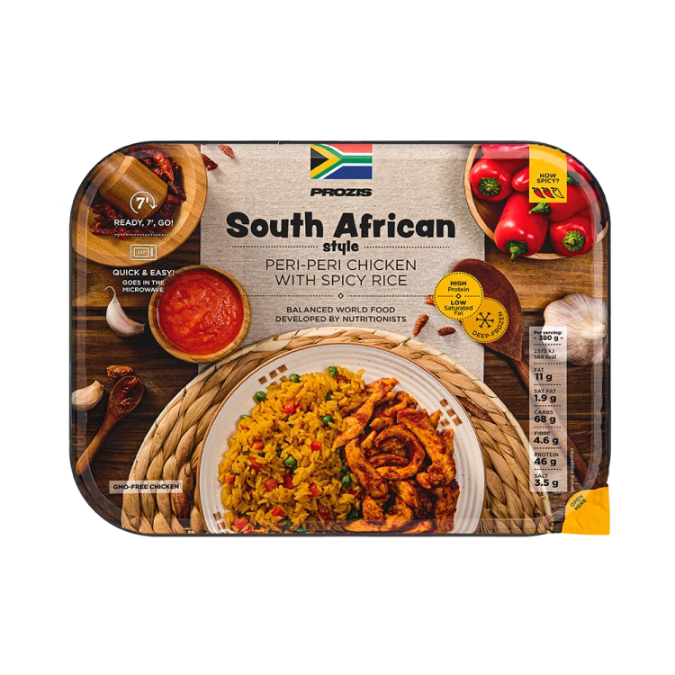 Frango Piri-Piri com Arroz Sul-Africano