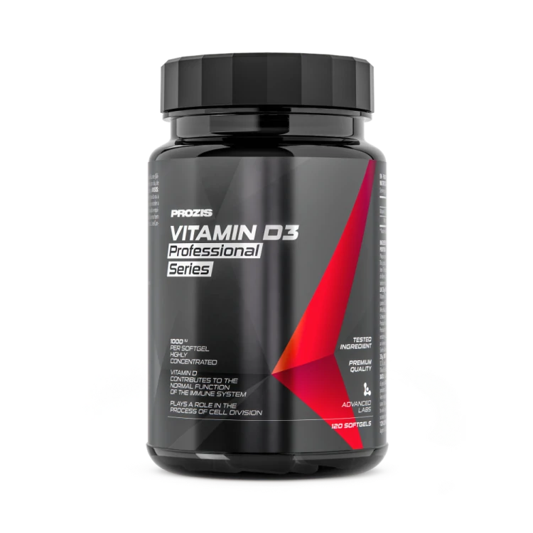 Vitamin D3 Professional 120 cápsulas blandas