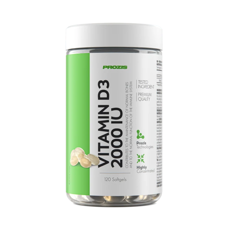 Vitamin D3 2000 IU 120 softgels