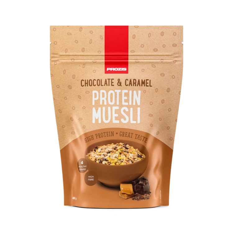Protein Muesli 400 g Chocolate y caramelo