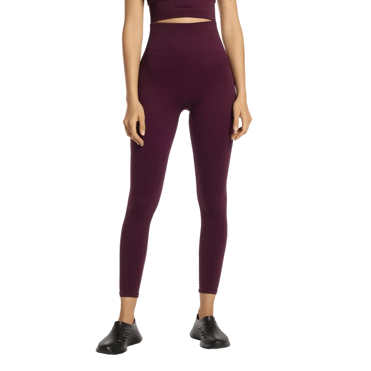 Legging taille haute Straight Shooter - Bordeaux