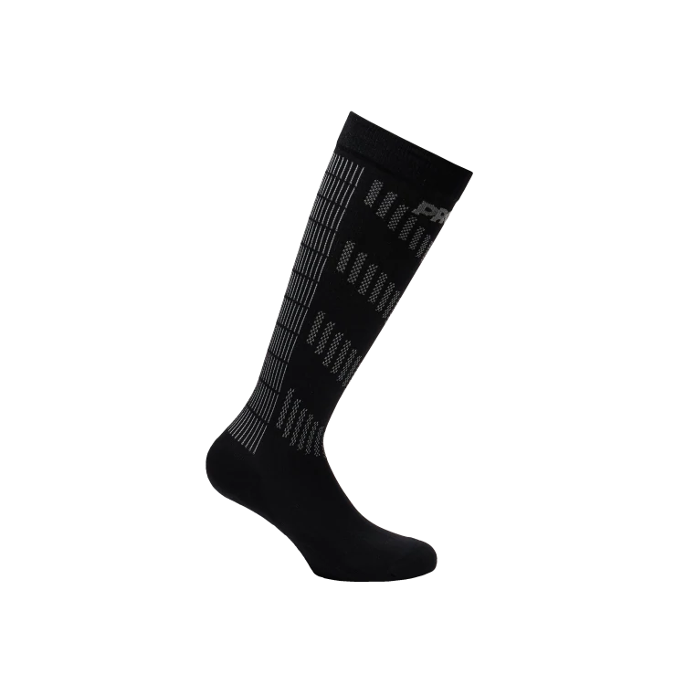 Comptech Cushioned Chaussettes Hauteur Genou - Black